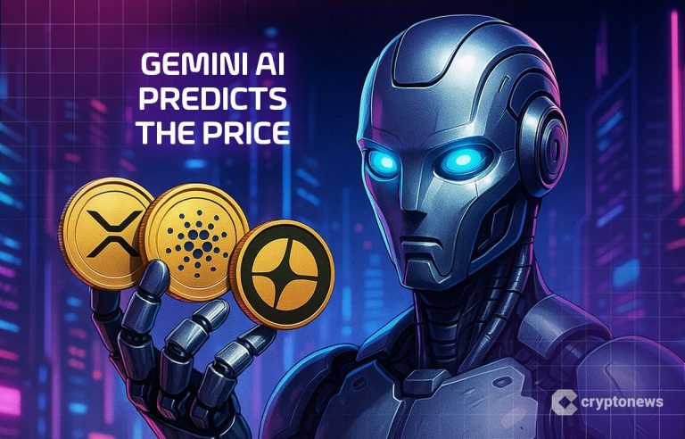 Google’s Gemini AI Predicts the Price of XRP, Cardano, Aster by the End of 2025