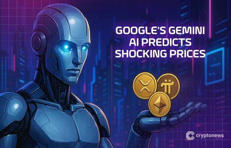 Google’s Gemini AI Predicts Shocking Prices for XRP, Pi Coin, Ethereum as Crypto Prices Crash
