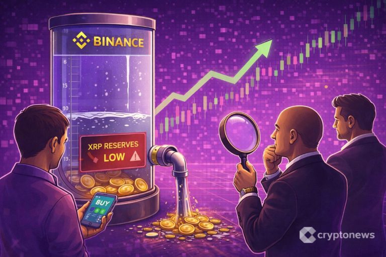Binance XRP Reserves Drop to 2024 Lows as Traders Eye Accumulation Signal