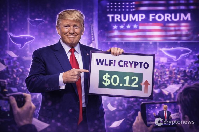 WLFI Crypto Surges Toward $0.12 as Whale Buys $2.75M Before Trump-Linked Forum